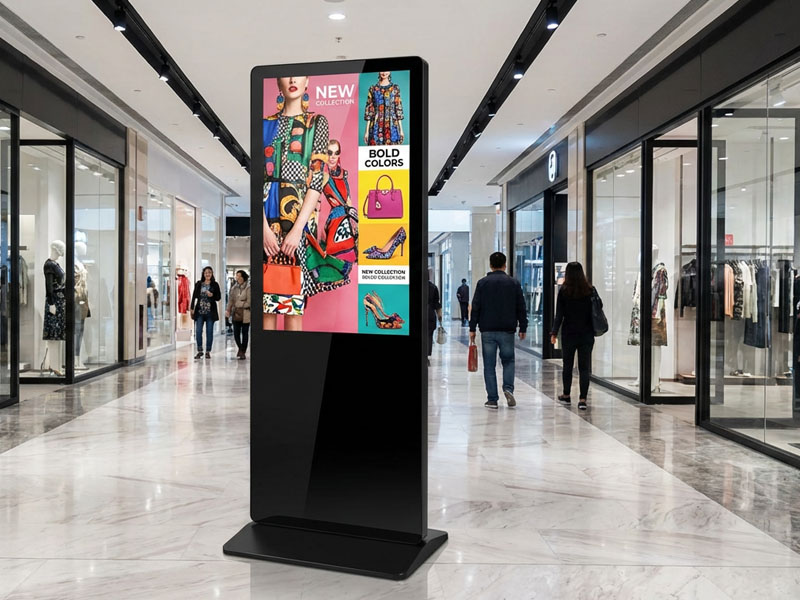 YC-5520FL55″ Floor Standing Digital Signage