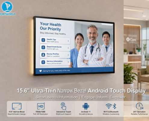 Wall-Mounted Digital Signage