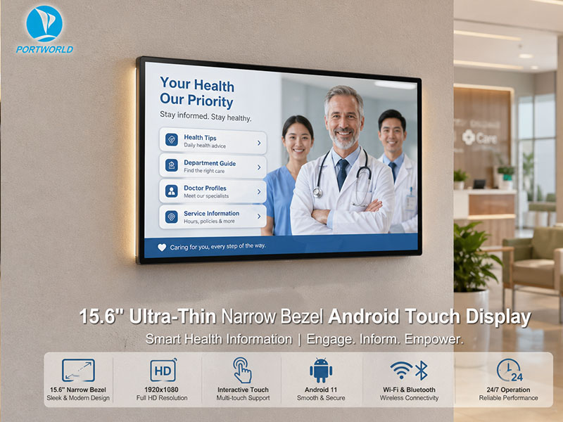 Wall-Mounted Digital Signage