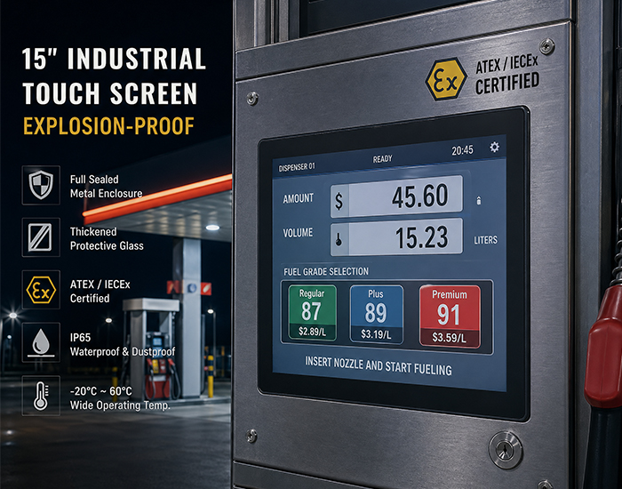 Industrial Embedded Touch Monitor