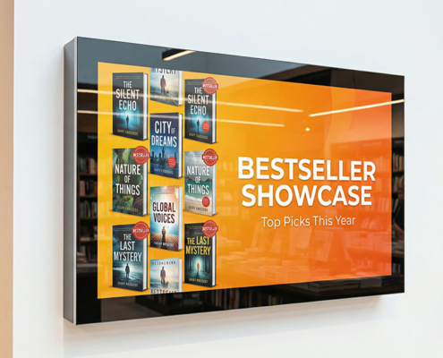 55 inch Wall-Mounted Signage Display