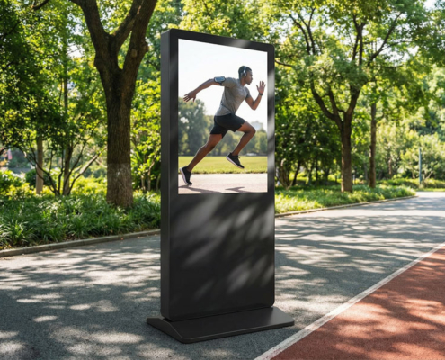 YC-5520FL 55″ Floor Standing Digital Signage