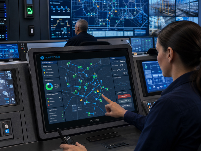 YC-17EM 17″ Industrial Embedded Touch Monitor