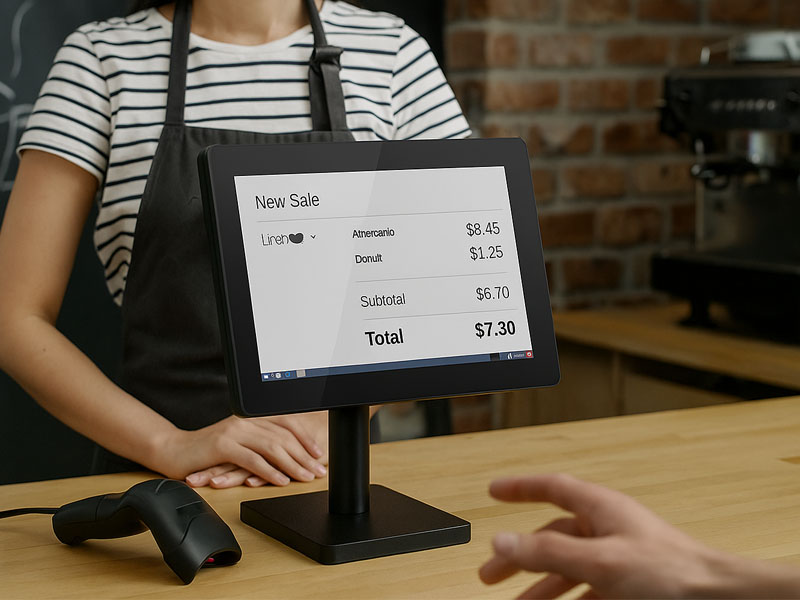 10.1″ Android/ Linux Wall Mount PoE Tablet