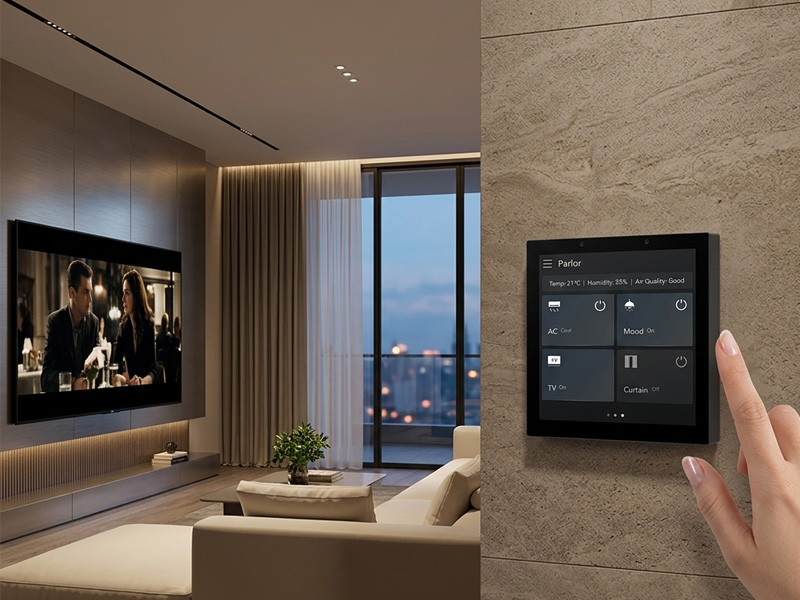 4″ Smart Home Touch Control Panel