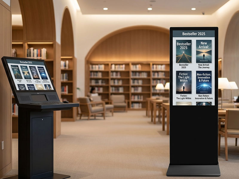YC-5520FL55″ Floor Standing Digital Signage