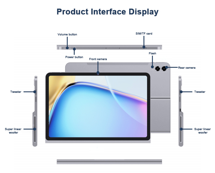 YC-PS1336 13.36″ Desktop Music Tablet