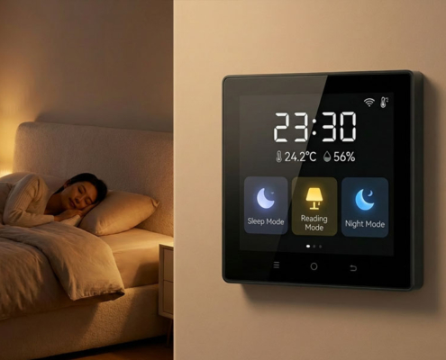 YC-SM41P-KNX 4″ KNX Smart Touch Control Panel