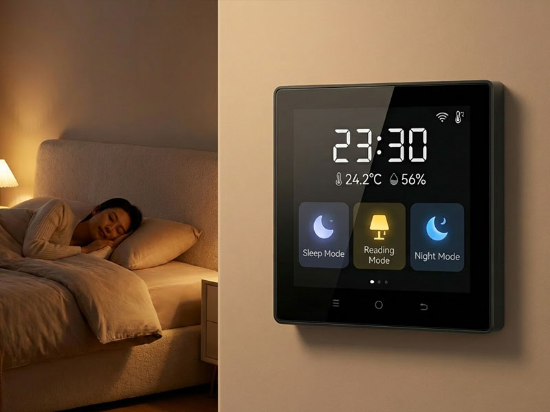YC-SM41P-KNX4″ KNX Smart Touch Control Panel