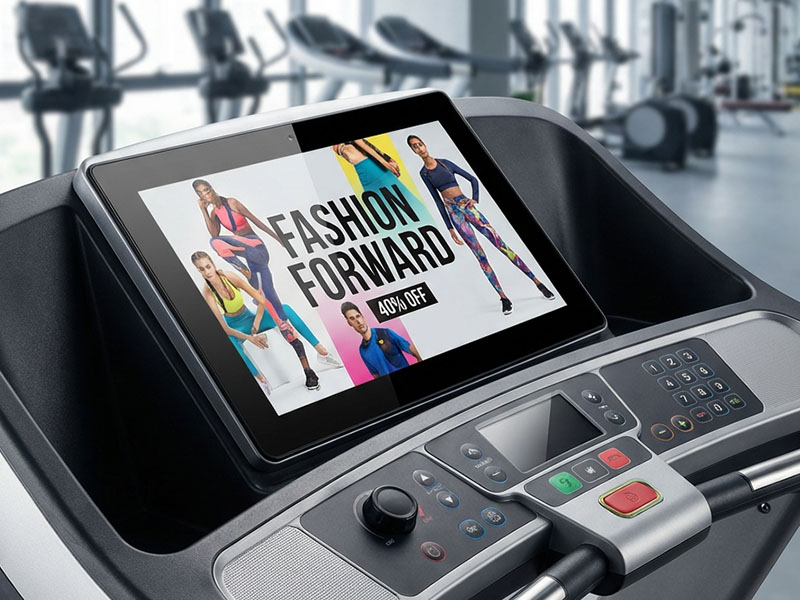 Touch Screen for Smart Fitness Equipment