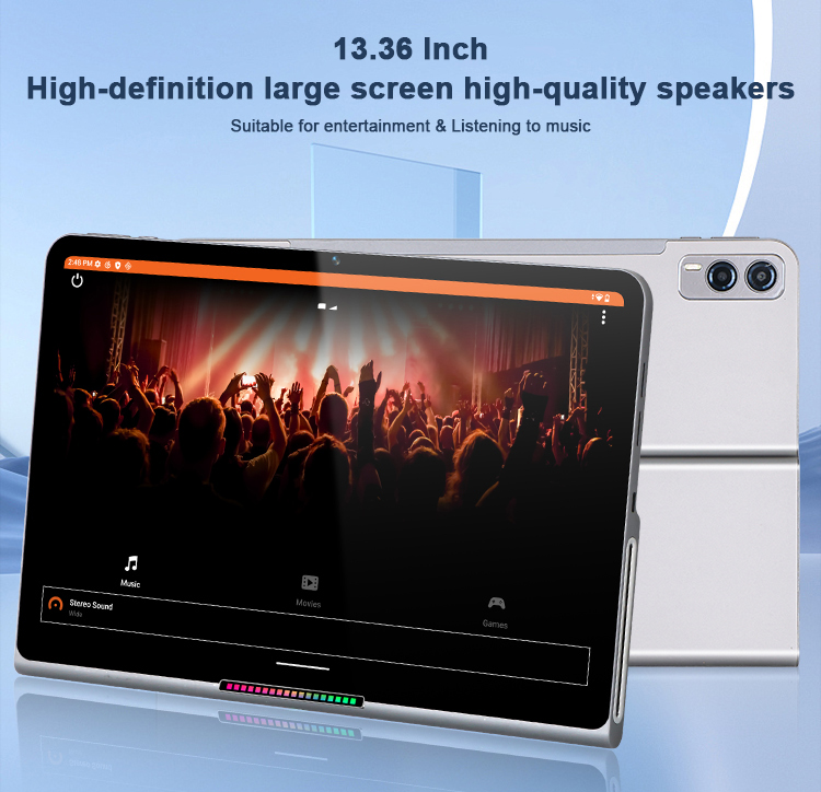YC-PS1336 13.36" Desktop Music Tablet With LED Light