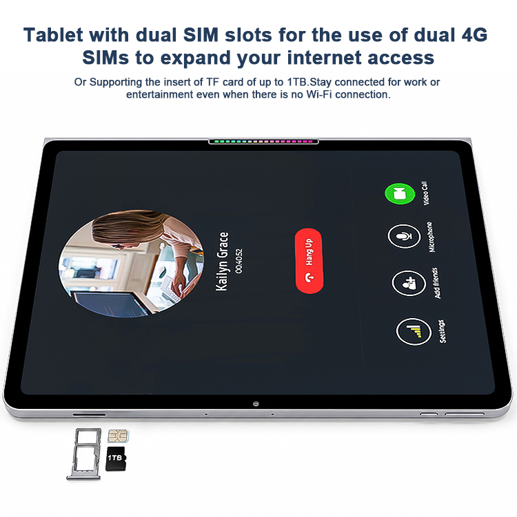 YC-PS1336 13.36" Desktop Music Tablet With LED Light