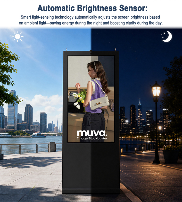 YC-5520FL-IP Floor Standing Digital Signage