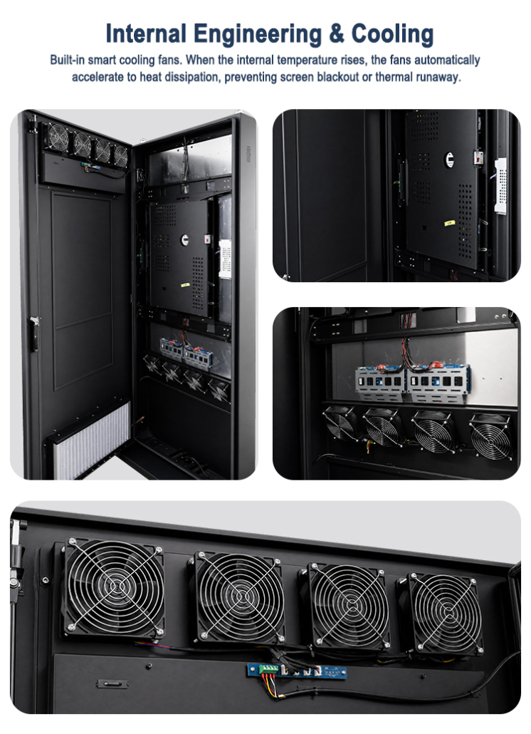 YC-5520FL-IP Floor Standing Digital Signage