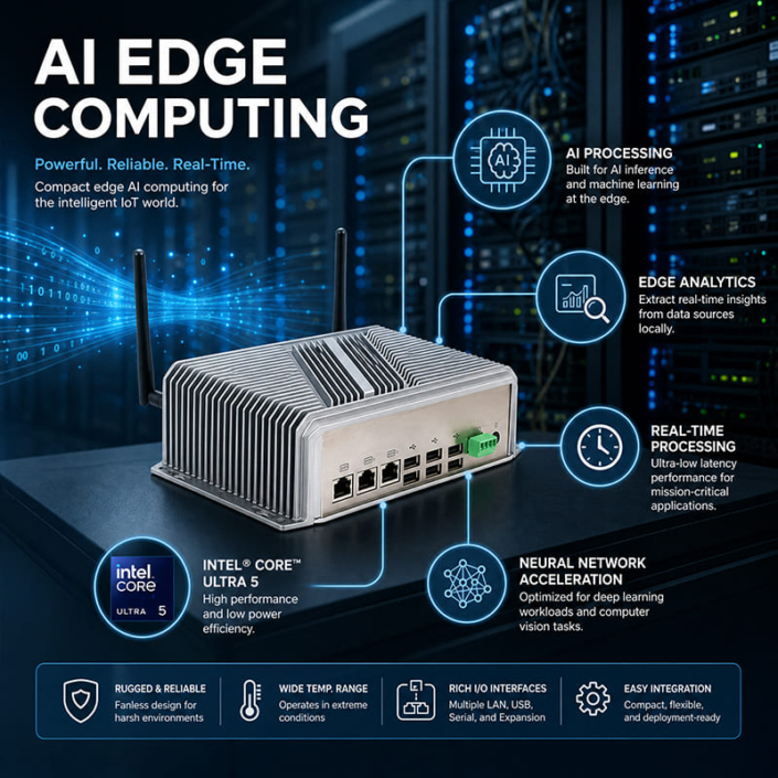 YC-T720U AI Edge Computing IoT Box