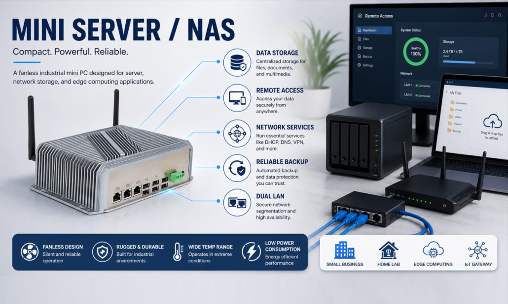 YC-T720U AI Edge Computing IoT Box