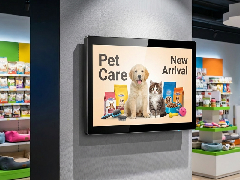 Wall-Mounted Digital Signage Display