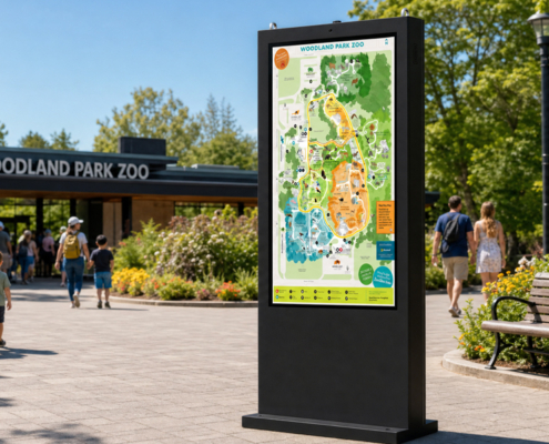 Floor Standing Digital Signage