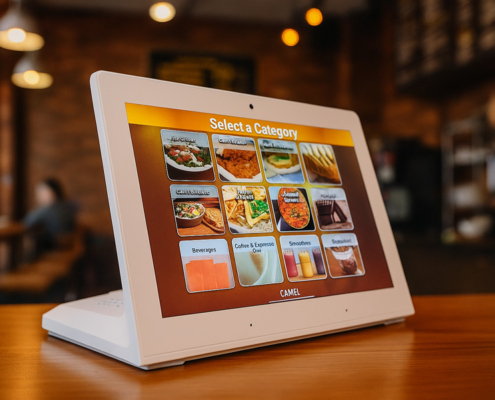 L-Shape Interactive Touch Screen Digital Signage