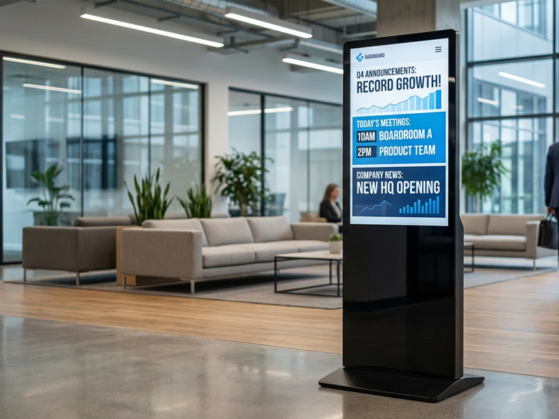 Floor Standing Digital Signage