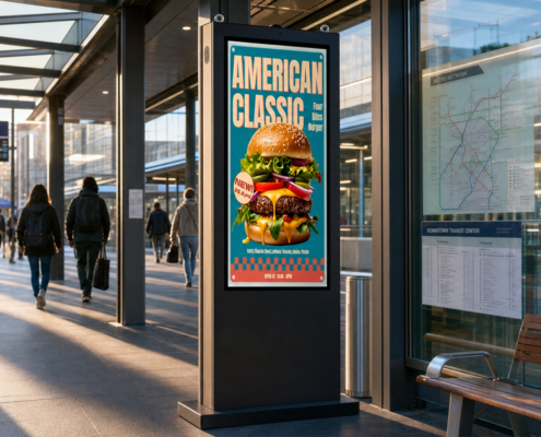 Floor Standing Digital Signage