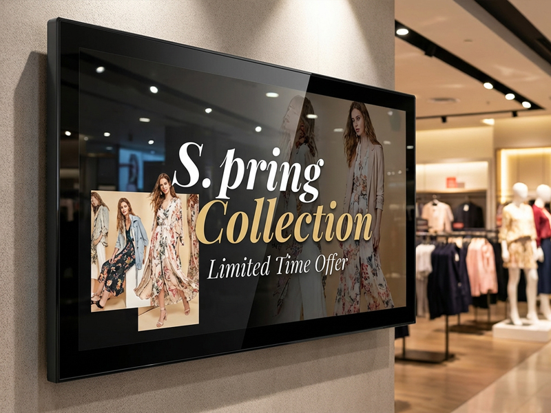 Wall-Mounted Digital Signage