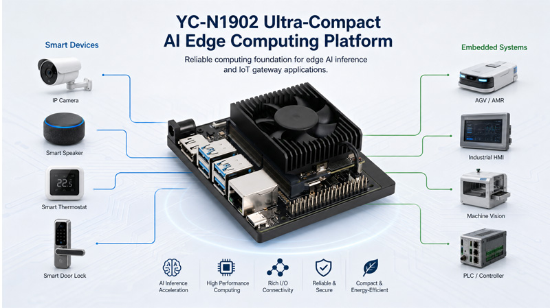 NVIDIA Jetson Orin NX/Nano AI Edge Computing Carrier Board