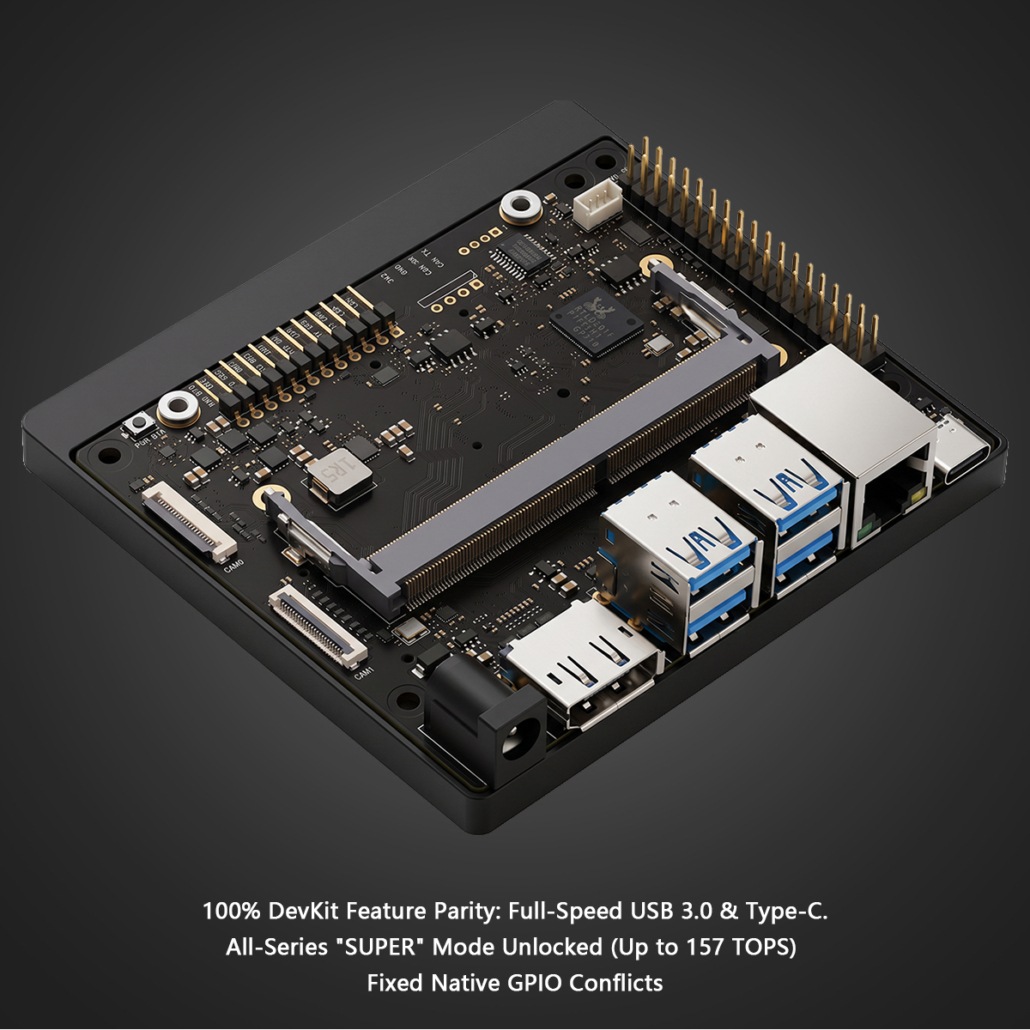 YC-N1902 NVIDIA Jetson Orin Carrier Board for AI Edge Computing