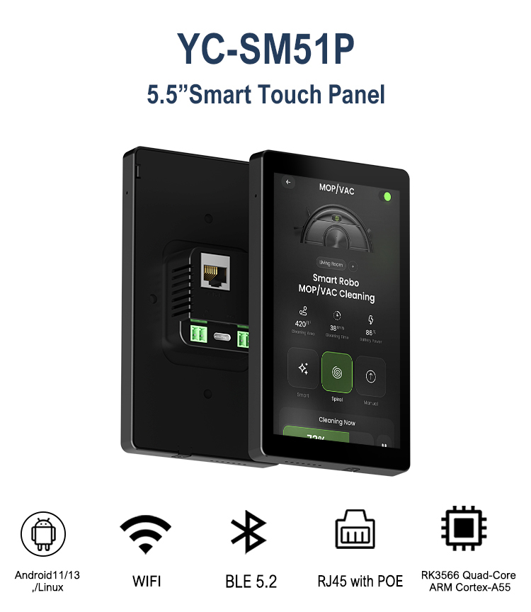 YC-SM51P 5.5 inch Smart Touch Panel