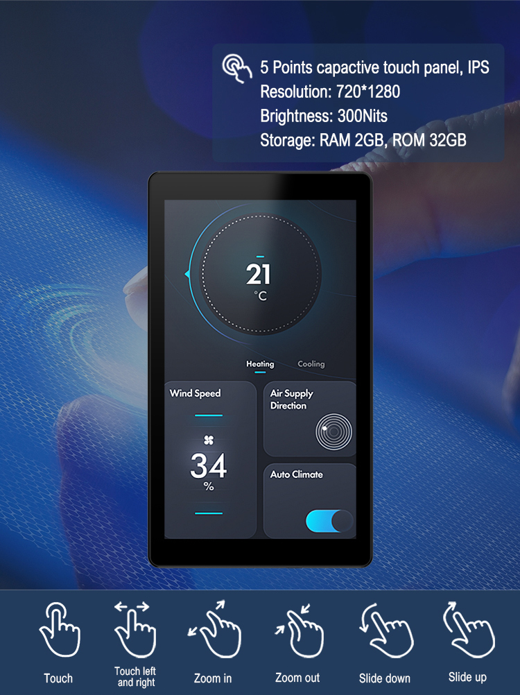 YC-SM51P 5.5 inch Smart Touch Panel