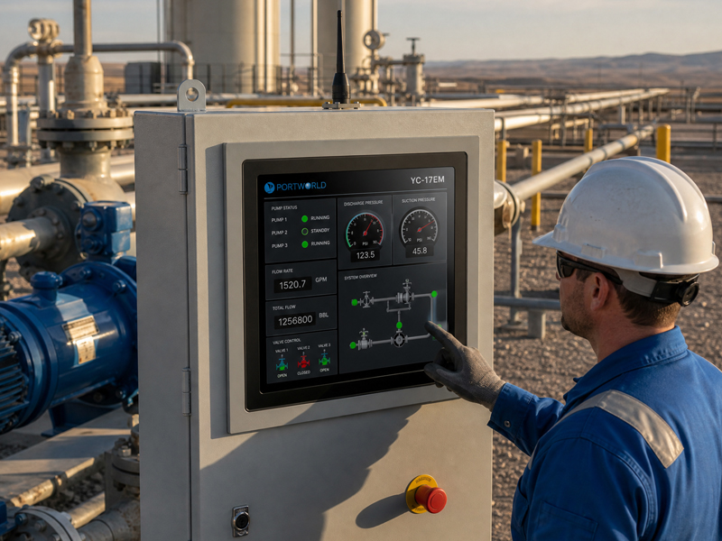 Industrial Embedded Touch Monitor