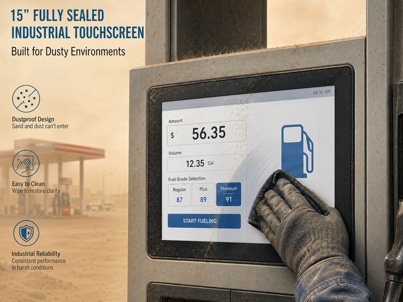 Industrial Embedded Touch Monitor