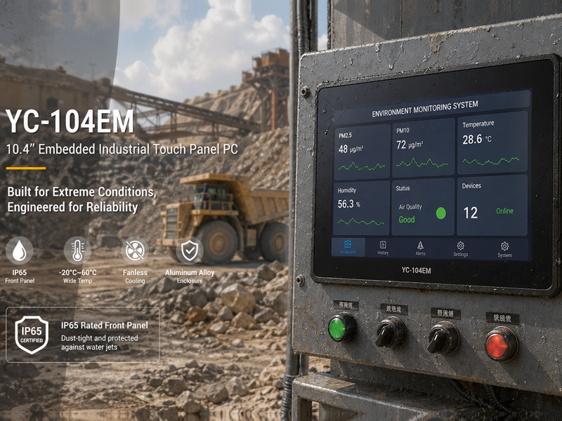 Industrial Embedded Touch Monitor