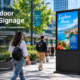 55 inch digital sigange display