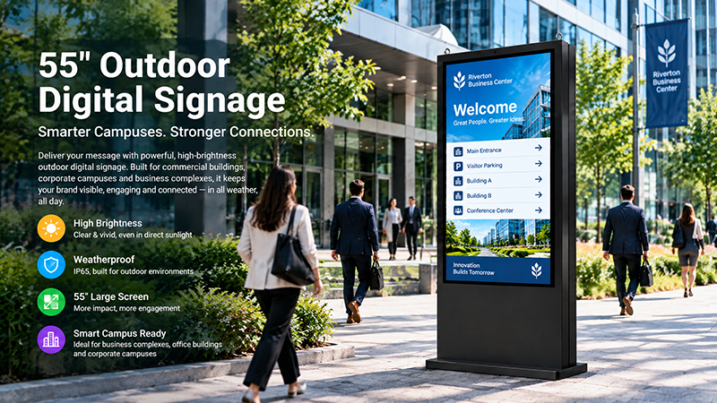 55 inch digital signage display9