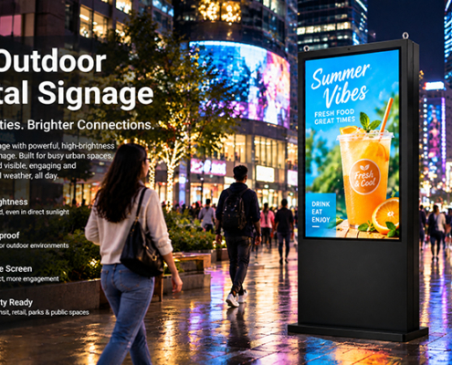 55 inch outdoor digital signage display