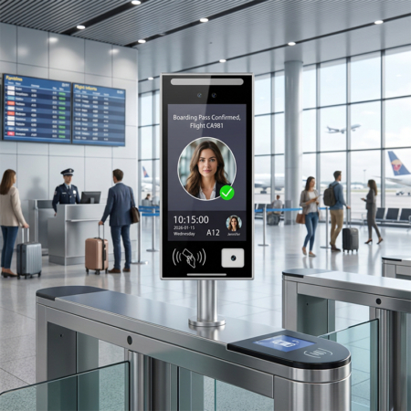 YC-F10 10.1-Inch Face Recognition Access Control Terminal
