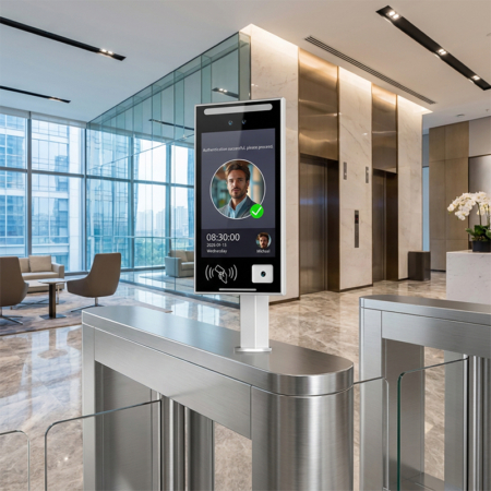 YC-F10 10.1-Inch Face Recognition Access Control Terminal