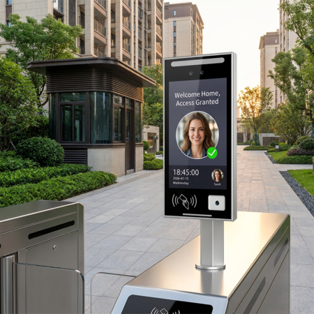 YC-F10 10.1-Inch Face Recognition Access Control Terminal