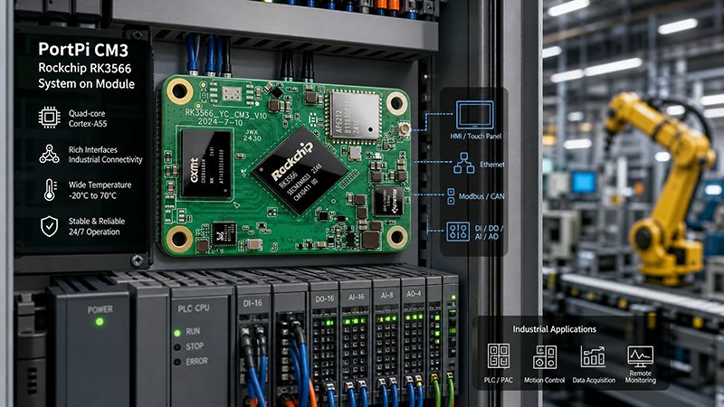 PortPi CM3 Industrial Control 