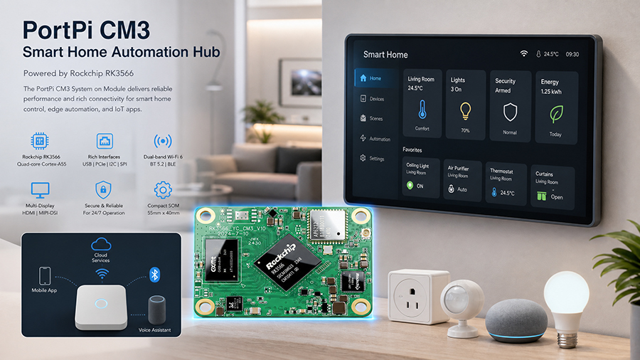 PortPi CM3 Smart Home