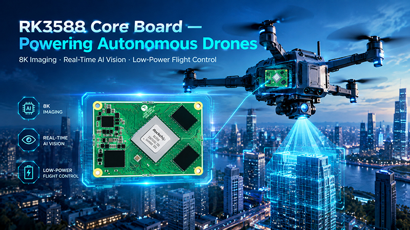 RK3588 Drone Application Scene 1