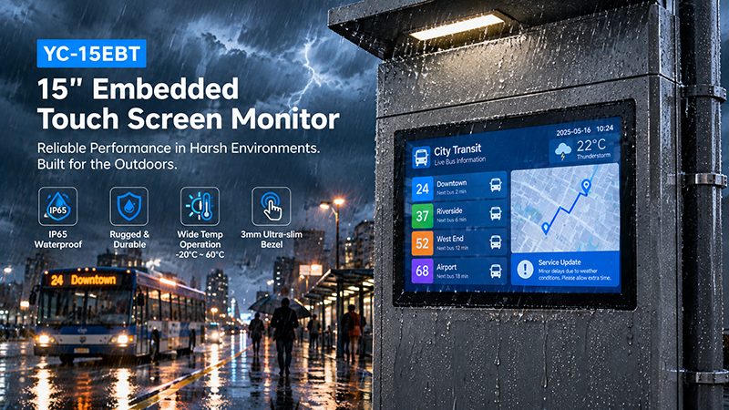 YC-15EBT touch screen solutions
