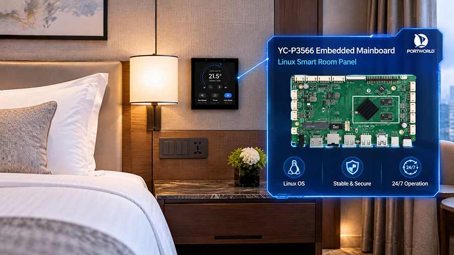 YC-P3566 Linux Smart home control panel