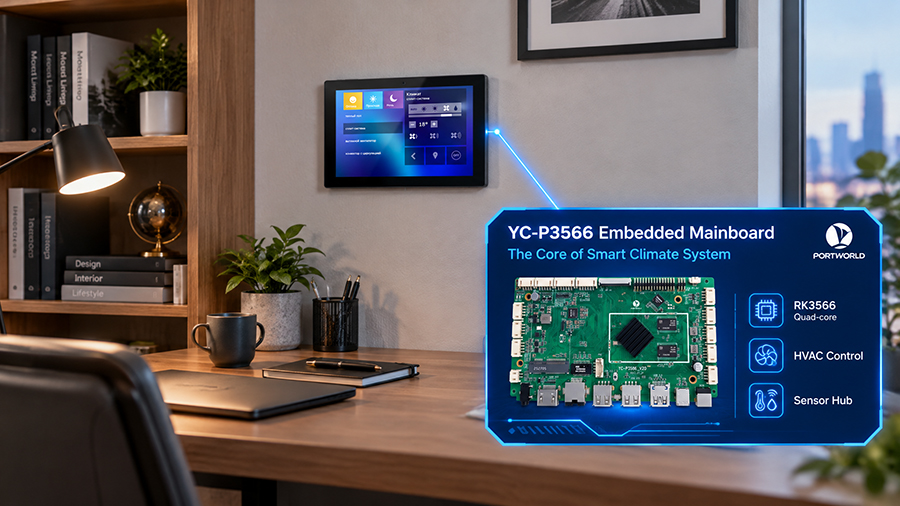YC-P3566 smart home control panel
