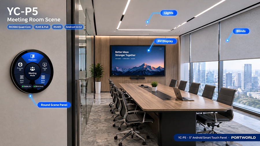 YC-P5 smart home control panel