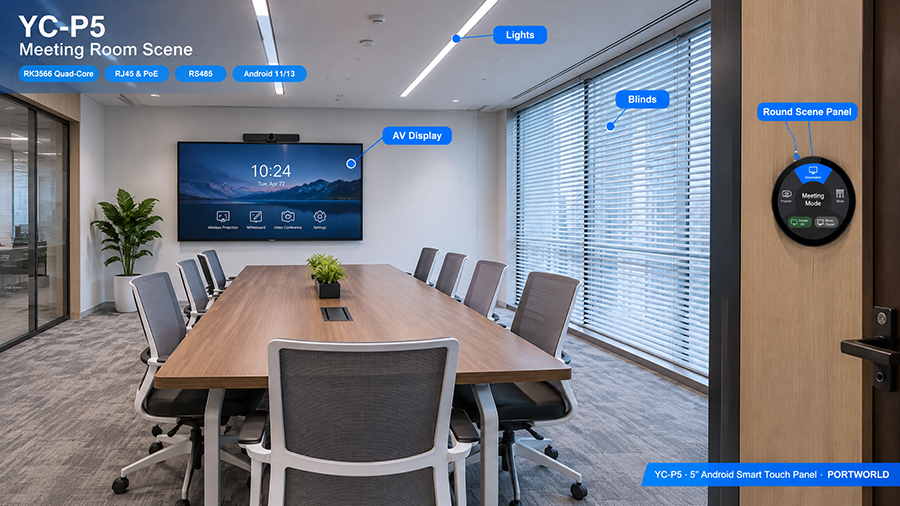 YC-P5 smart home control panel