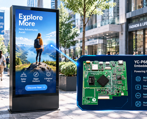 YC-P6601 digital signage display