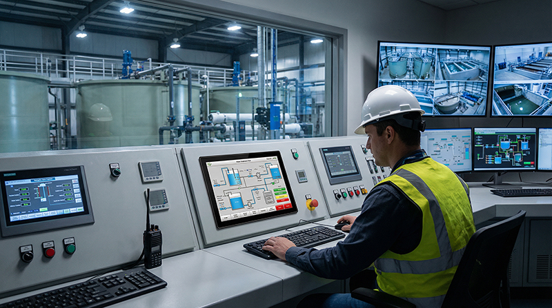 industrial touch screen monitor